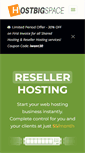 Mobile Screenshot of hostbigspace.com
